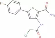 3-[(2-chloroacetyl)amino]-5-(4-fluorophenyl)thiophene-2-carboxamide