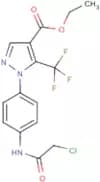ethyl 1-{4-[(2-chloroacetyl)amino]phenyl}-5-(trifluoromethyl)-1H-pyrazole-4-carboxylate