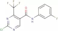 N5-(3-fluorophenyl)-2-chloro-4-(trifluoromethyl)pyrimidine-5-carboxamide