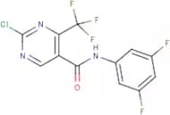 N5-(3,5-Difluorophenyl)-2-chloro-4-(trifluoromethyl)pyrimidine-5-carboxamide