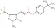 4-(tert-butyl)phenyl 3-[5-chloro-1-methyl-3-(trifluoromethyl)-1H-pyrazol-4-yl]acrylate