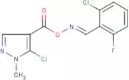 5-Chloro-4-[({[(2-chloro-6-fluorophenyl)methylene]amino}oxy)carbonyl]-1-methyl-1H-pyrazole
