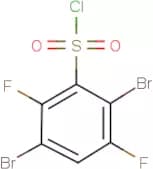 2,5-Dibromo-3,6-difluorobenzene-1-sulphonyl chloride