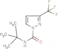 N1-(tert-butyl)-3-(trifluoromethyl)-1H-pyrazole-1-carboxamide