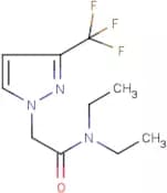 N,N-diethyl-2-[3-(trifluoromethyl)-1H-pyrazol-1-yl]acetamide