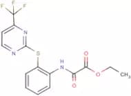 ethyl 2-oxo-2-(2-{[4-(trifluoromethyl)pyrimidin-2-yl]thio}anilino)acetate