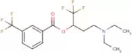 3-(diethylamino)-1-(trifluoromethyl)propyl 3-(trifluoromethyl)benzoate