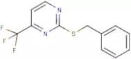 2-(benzylthio)-4-(trifluoromethyl)pyrimidine