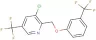 3-chloro-5-(trifluoromethyl)-2-{[3-(trifluoromethyl)phenoxy]methyl}pyridine