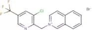 2-{[3-chloro-5-(trifluoromethyl)pyridin-2-yl]methyl}isoquinolinium bromide