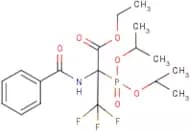 ethyl 2-(benzoylamino)-2-(diisopropoxyphosphoryl)-3,3,3-trifluoropropanoate