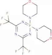 4-[2-morpholino-4,6-di(trifluoromethyl)-1,3,5,2λ~5~-triazaphosphinin-2-yl]morpholine