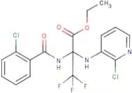ethyl 2-[(2-chlorobenzoyl)amino]-2-[(2-chloro-3-pyridyl)amino]-3,3,3-trifluoropropanoate