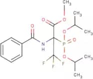 methyl 2-(benzoylamino)-2-(diisopropoxyphosphoryl)-3,3,3-trifluoropropanoate