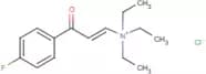 N,N,N-triethyl-3-(4-fluorophenyl)-3-oxoprop-1-en-1-aminium chloride