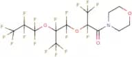 2,3,3,3-tetrafluoro-2-[1,1,2,3,3,3-hexafluoro-2-(1,1,2,2,3,3,3-heptafluoropropoxy)propoxy]-1-morph…
