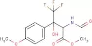 Methyl 4,4,4-trifluoro-2-(formylamino)-3-hydroxy-3-(4-methoxyphenyl)butanoate