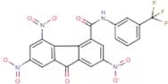 2,5,7-trinitro-9-oxo-N-[3-(trifluoromethyl)phenyl]-9H-fluorene-4-carboxamide