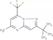 2-(tert-butyl)-5-methyl-7-(trifluoromethyl)pyrazolo[1,5-a]pyrimidine