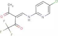 3-{[(5-chloro-2-pyridyl)amino]methylidene}-1,1,1-trifluoropentane-2,4-dione