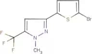 3-(5-Bromo-2-thienyl)-1-methyl-5-(trifluoromethyl)-1H-pyrazole