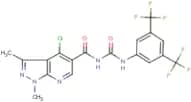 N-[(4-Chloro-1,3-dimethyl-1H-pyrazolo[3,4-b]pyridin-5-yl)carbonyl]-N'-[3,5-di(trifluoromethyl)phen…