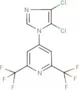 4-(4,5-dichloro-1H-imidazol-1-yl)-2,6-bis(trifluoromethyl)pyridine
