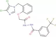 N'1-[3-(Trifluoromethyl)benzoyl]-2-{2-[(4,5-dichloro-1H-imidazol-1-yl)methyl]phenoxy}ethanohydrazi…