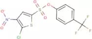 4-(trifluoromethyl)phenyl 5-chloro-4-nitrothiophene-2-sulphonate