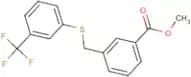 Methyl 3-({[3-(trifluoromethyl)phenyl]thio}methyl)benzoate