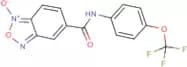 5-{[4-(trifluoromethoxy)anilino]carbonyl}-2,1,3-benzoxadiazol-1-ium-1-olate