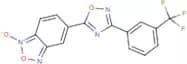 5-{3-[3-(trifluoromethyl)phenyl]-1,2,4-oxadiazol-5-yl}-2,1,3-benzoxadiazol-1-ium-1-olate