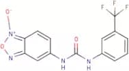 5-({[3-(trifluoromethyl)anilino]carbonyl}amino)-2,1,3-benzoxadiazol-1-ium-1-olate