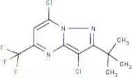 2-(tert-butyl)-3,7-dichloro-5-(trifluoromethyl)pyrazolo[1,5-a]pyrimidine