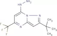 2-(tert-butyl)-7-hydrazino-5-(trifluoromethyl)pyrazolo[1,5-a]pyrimidine