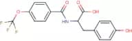 3-(4-Hydroxyphenyl)-2-[4-(trifluoromethoxy)benzoylamino]propanoic acid