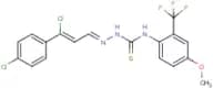 N1-[4-methoxy-2-(trifluoromethyl)phenyl]-2-[3-chloro-3-(4-chlorophenyl)prop-2-enylidene]hydrazine-…