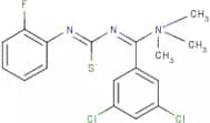 ((3,5-dichlorophenyl){[[(2-fluorophenyl)imino](sulphido)methyl]imino}methyl)(trimethyl)ammonium