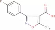3-(4-Fluorophenyl)-5-methylisoxazole-4-carboxylic acid