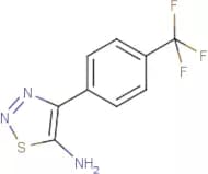 5-Amino-4-[4-(trifluoromethyl)phenyl]-1,2,3-thiadiazole