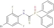 N-(4-bromo-2,6-difluorophenyl)oxo(diphenyl)phosphoranecarbothioamide