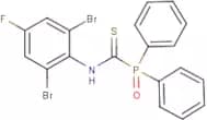 N-(2,6-dibromo-4-fluorophenyl)oxo(diphenyl)phosphoranecarbothioamide