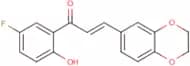 3-(2,3-dihydro-1,4-benzodioxin-6-yl)-1-(5-fluoro-2-hydroxyphenyl)prop-2-en-1-one