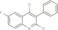 2,4-Dichloro-6-fluoro-3-phenylquinoline