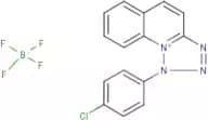 1-(4-chlorophenyl)-1H-[1,2,3,4]tetraazolo[1,5-a]quinolin-10-ium tetrafluoroborate