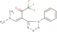 4-(dimethylamino)-1,1,1-trifluoro-3-(1-phenyl-1H-1,2,3,4-tetraazol-5-yl)but-3-en-2-one