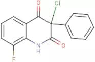 3-chloro-8-fluoro-3-phenyl-1,2,3,4-tetrahydroquinoline-2,4-dione