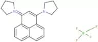 1-(3-tetrahydro-1H-pyrrol-1-yl-1H-phenalen-1-yliden)tetrahydro-1H-pyrroliumtetrafluoroborate