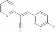 3-(4-fluorophenyl)-2-(2-pyridyl)acrylonitrile