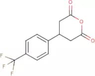 4-[4-(Trifluoromethyl)phenyl]dihydro-2H-pyran-2,6(3H)-dione
